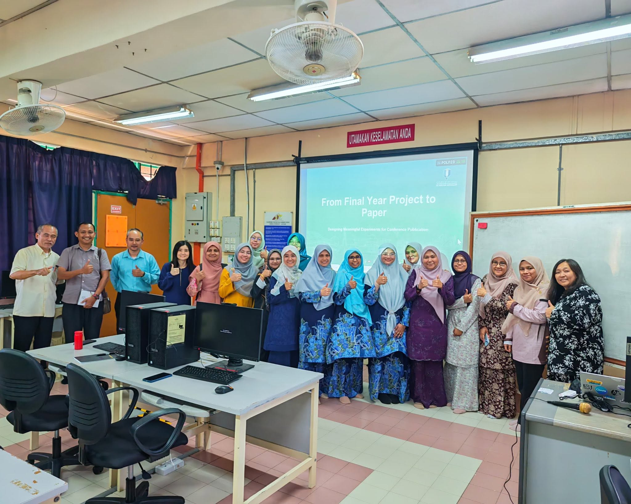 From FYP Project to Publication: Designing Meaningful Experiments for Conference Papers